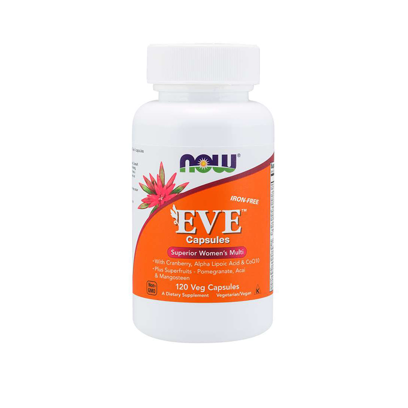 Витамины для женщин Now Foods EVE Superior Women's Multi Iron-Free 120caps